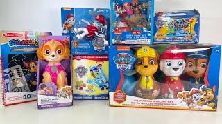 Paw Patrol Unboxing Toy Collection Review ASMR | Skye Marshall Chase