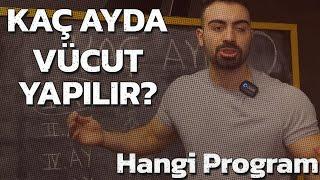 Kaç Ayda Vücut Yapılır? Hangi Program!