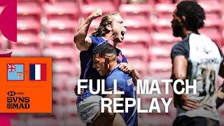 Second-half French revival | Fiji v France | Men's Semi-Final | HSBC Madrid Sevens