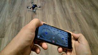 How to Fly Eachine E58 (QuadAir, Drone X Pro) with a Phone App. Gravity Mode. Quick Manual.