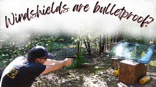 Are windshields bulletproof?