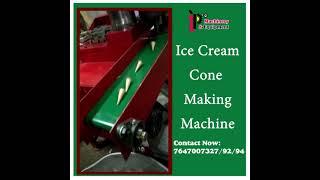 Purchase Ice Cream Cone Making Making Machine, Best Business Technique, Business in low Price