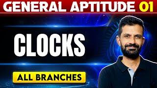 General Aptitude 01 | Clocks | All Branches | GATE 2025 Series