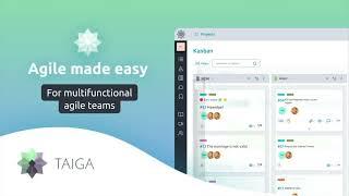 Taiga - agile project management tool. Free & Open Source.