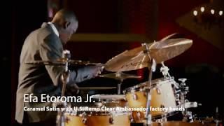 Efa Etoroma Jr. x Yamaha Tour Custom Drums