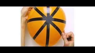 5-Minute Crafts turns a balloon into a basketball