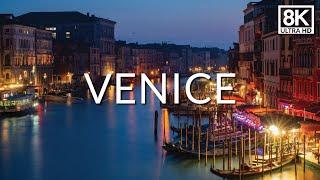 Venice At Night In 8K: Walking Tour of Italy's Most Romantic City [8K]