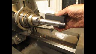 Axelson lathe, Morris radial drill, fitting a No.4 Morse taper with precision ground stones