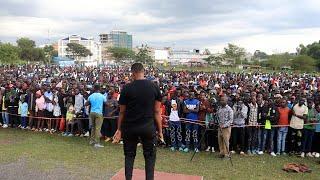 Vicky Brilliance fans shouting for joy as She Performs at Bomet Studium, Check how it Was