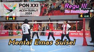 FINAL TIM DOUBLE PUTRI • SULSEL Vs DKI JAKARTA • PON XXI ACEH-SUMUT 2024