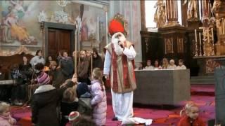 Der Heilige Nikolaus besucht die Weizbergkirche