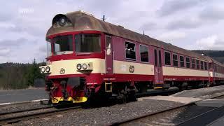 Die Böhmische Schweiz durchs Zugfenster - von Dresden bis nach Děčín |  Eisenbahn Romantik