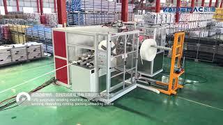 Fully automatic pipe winder for PE pipe 16-32mm