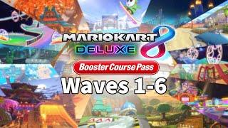 Mario Kart 8 Deluxe - Booster Course Pass - ALL Waves 1-6 Full Trailer