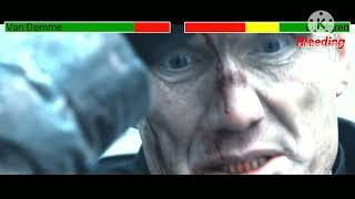 Van Damme vs Lundgren With Healthbars video... #healthbarstiktok