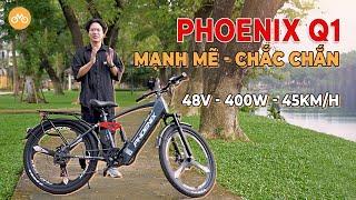 Phoenix Q1 - Xe đạp trợ lực điện thể thao manh mẽ - Giá học sinh | XEDAPTROLUCDIEN.VN