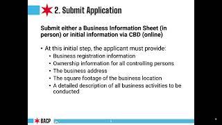 Steps to Obtain a Business License