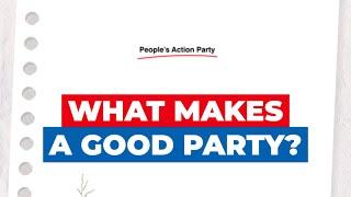 What makes a good party?