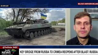 Key bridge from Russia to Crimea reopens after blast: Dr Alexander Titov