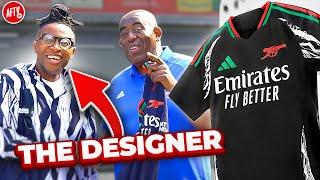 Arsenal Away Kit 24/25 Review - Watch As Designer Crashes Video