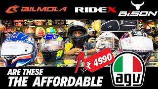 AGV look alike -  Ridex, Bison and Bilmola Helmets