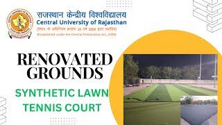 CURAJ Renovated Grounds| Tennis Court and Volleyball Courts | NAAC Preparations