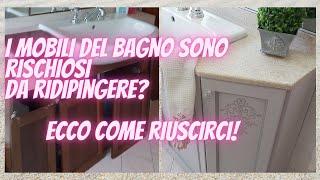 Attenzione, se stai pensando di ridipingere il tuo mobile da bagno, sappi che è diverso dagli altri