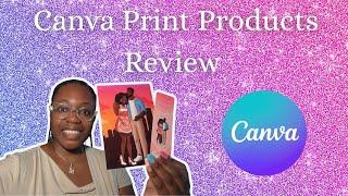 Canva Print on Demand Review  | Character Art ️, Business Cards  & Bookmarks  #canvaprint