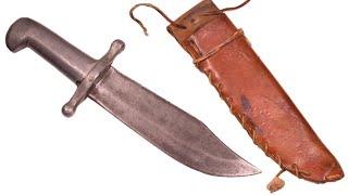 RARE!! MARINE RAIDER BOWIE /  “GUNG HO” KNIFE / WW2