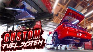 INSTALLING A CUSTOM FUEL SYSTEM WITH A JMFAB FUEL CELL AND PTFE FUEL LINES | ROAD RACING DSM!
