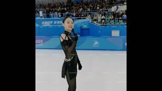 HARBIN 2025 ASIAN WINTER GAMES Chaeyeon KIM SP Spin #figureskating