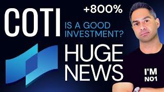 COTI: TOP ALTCOIN TO BUY FOR 2024 - COTI CRYPTO HUGE UPDATE | COTI V2 | COTI Price Prediction