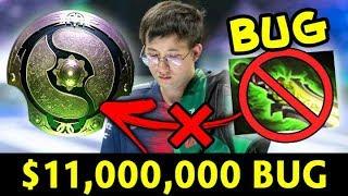 $11,000,000 BUG — GAME BREAKING BUG in TI8 grand finals