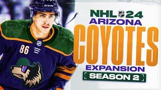 NHL 24: ARIZONA COYOTES EXPANSION MODE - SEASON 2