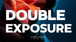 Creating a Double Exposure Photo | Final Fixer Iqbal #photoshop