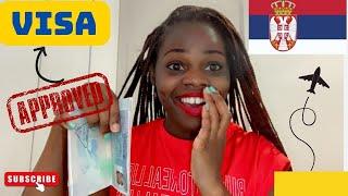 Serbia Visit Visa  applications vlog 2024 