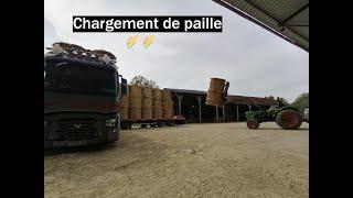  CHARGEMENT CAMION DE PAILLE 