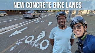 Cycling the Improved Broadway Bike Lanes with @CarsInBikeLanesSeattle