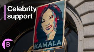 Kamala Harris Gets Celebrity Endorsements, Inspires Memes