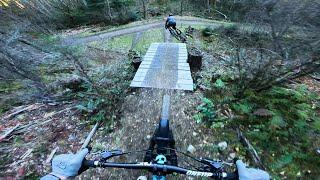 Uncomfortably Fast and Steep Downhill Tracks!