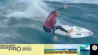 Owen Wright vs. David Delroy-Carr - Round Two, Heat 1 - Margaret River Pro 2018