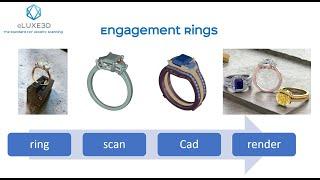 eLUXE3D - 3D Scanning Engagement Rings