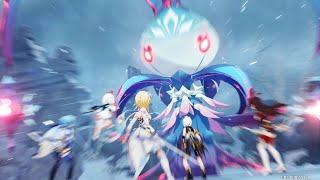 Evil Albedo turns into Whopperflower