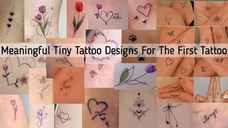 Meaningful tiny tattoo designs collection for girls as your first ink/ Small Tattoo Design Ideas