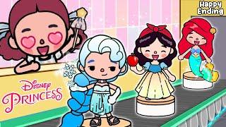 I Help Disney Princesses Have Happy Endings  Toca Life World | Toca Boca