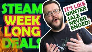 Steam WeekLONG Deals! 10 Discounted Games on Steam Midweek Madness Sale!