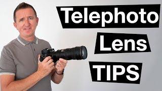 TELEPHOTO TIPS, Focal length explained and more - beginner photography tutorial.