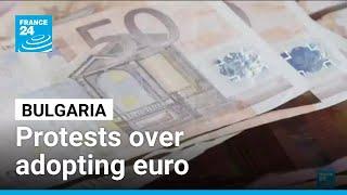 Bulgaria sees major protests in sofia over planned adoption of the euro • FRANCE 24 English