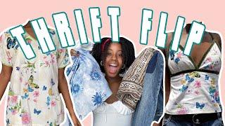 THRIFT FLIP | clothing transformation