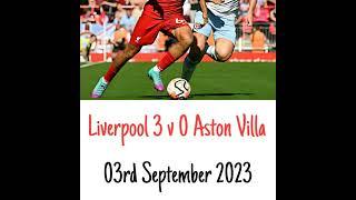 Liverpool 3 v 0 Aston Villa - All The Goals - (5Live) Radio Broadcast 03/09/2023